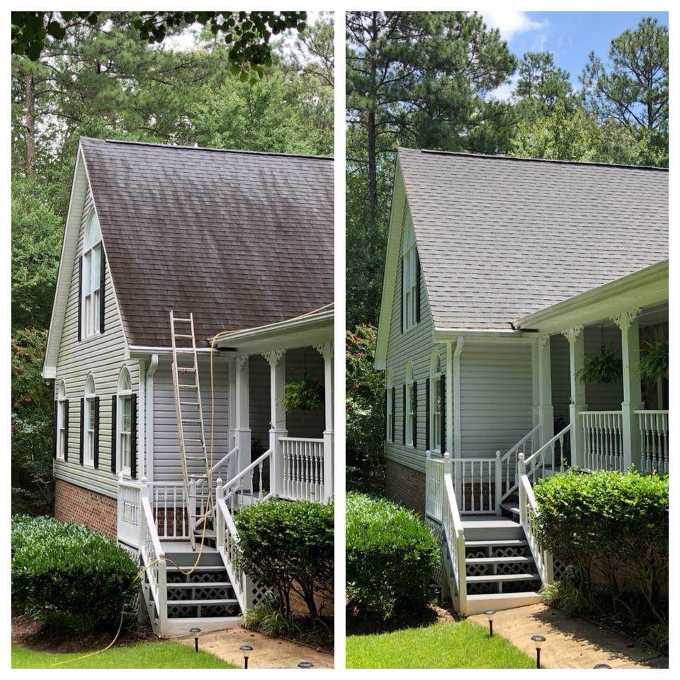 Platinum Power Wash Roof Cleaning Company Near Me Greensboro Nc